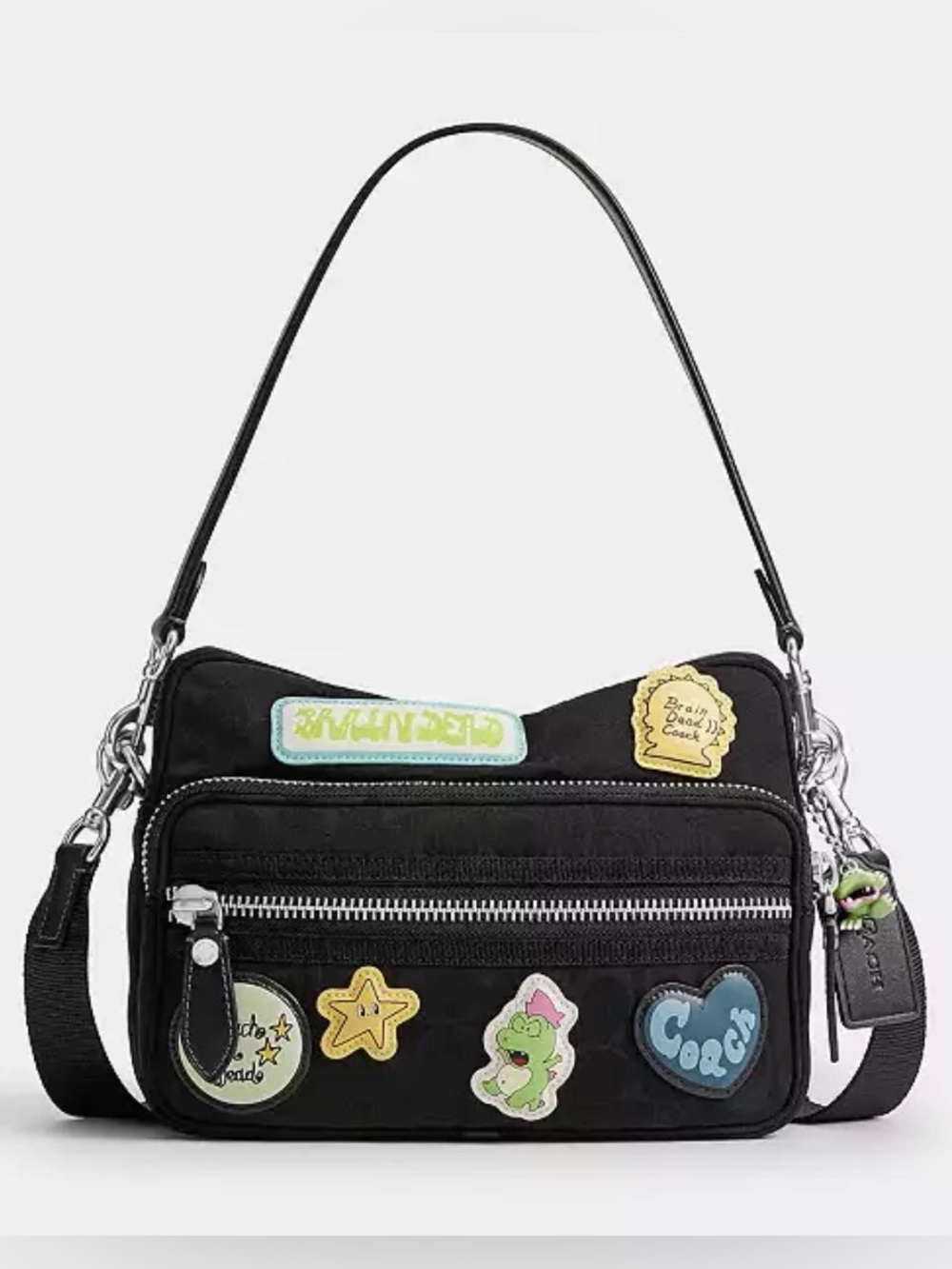 Coach X Brain Dead Dakota Crossbody Bag
In Signature Nylon With Patches